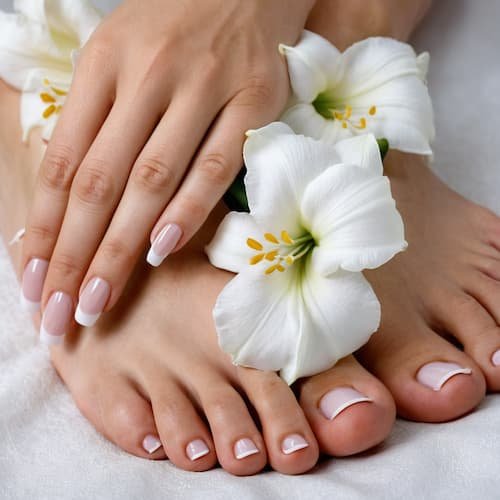 Pose french semi permanente mains ou pieds